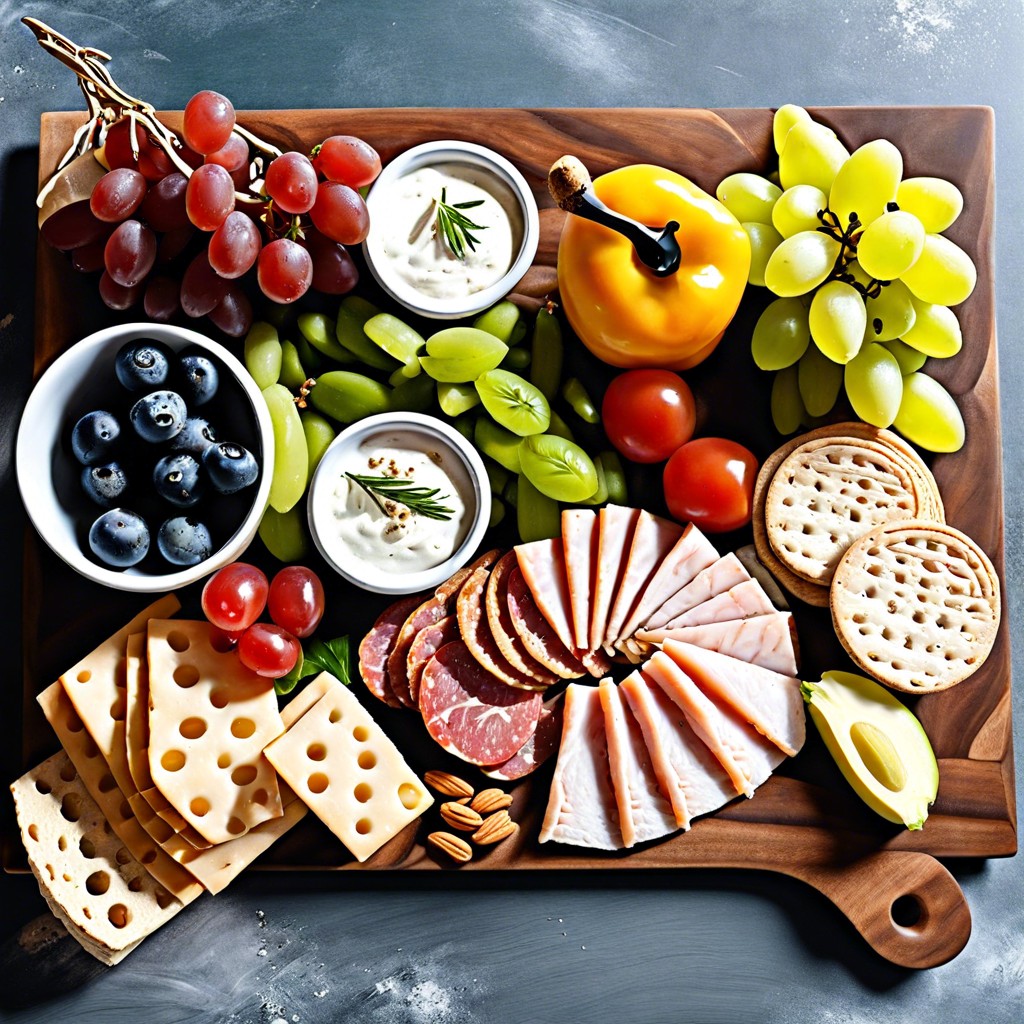 greek isle board feta kalamata olives tzatziki cucumber slices pita bread