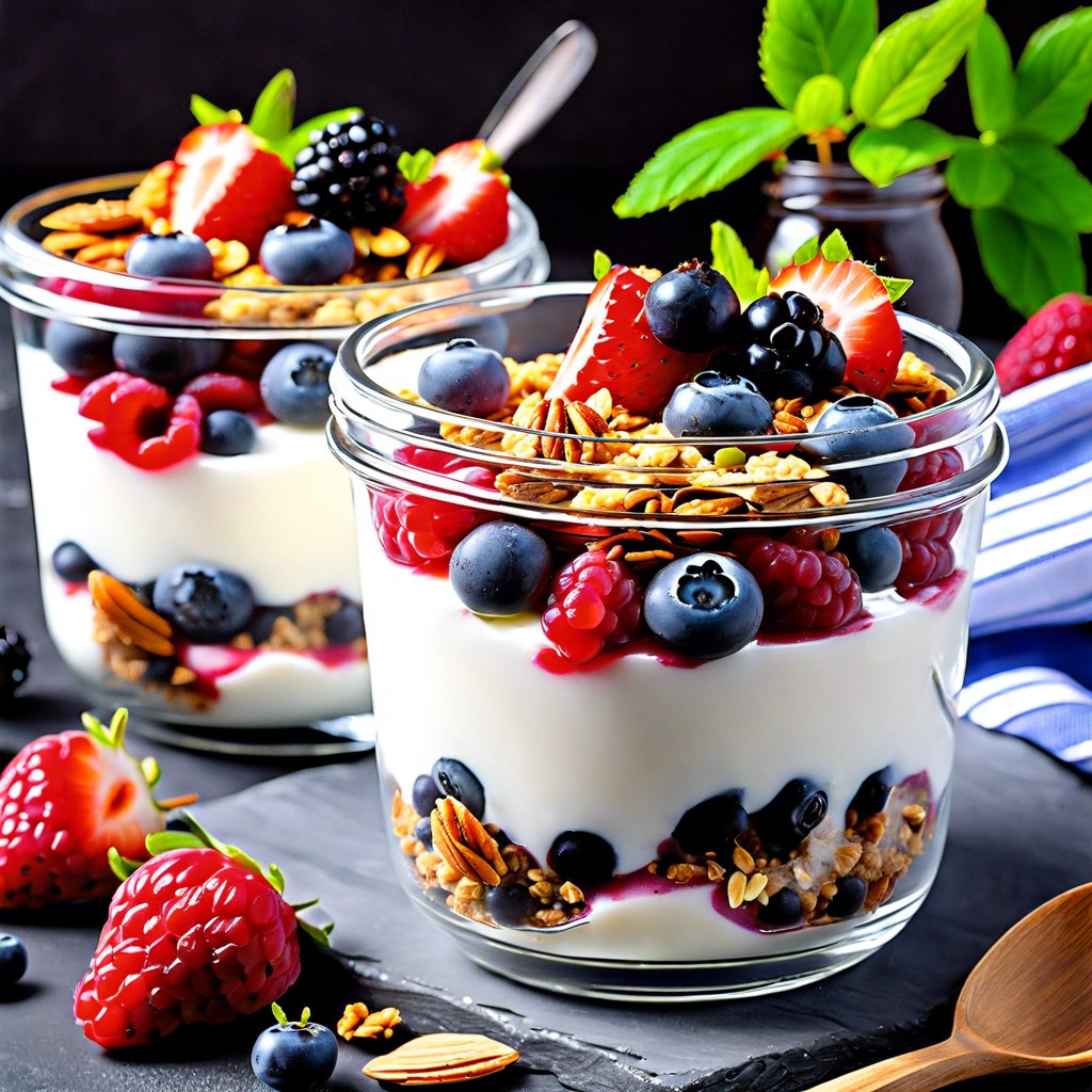 greek yogurt parfaits