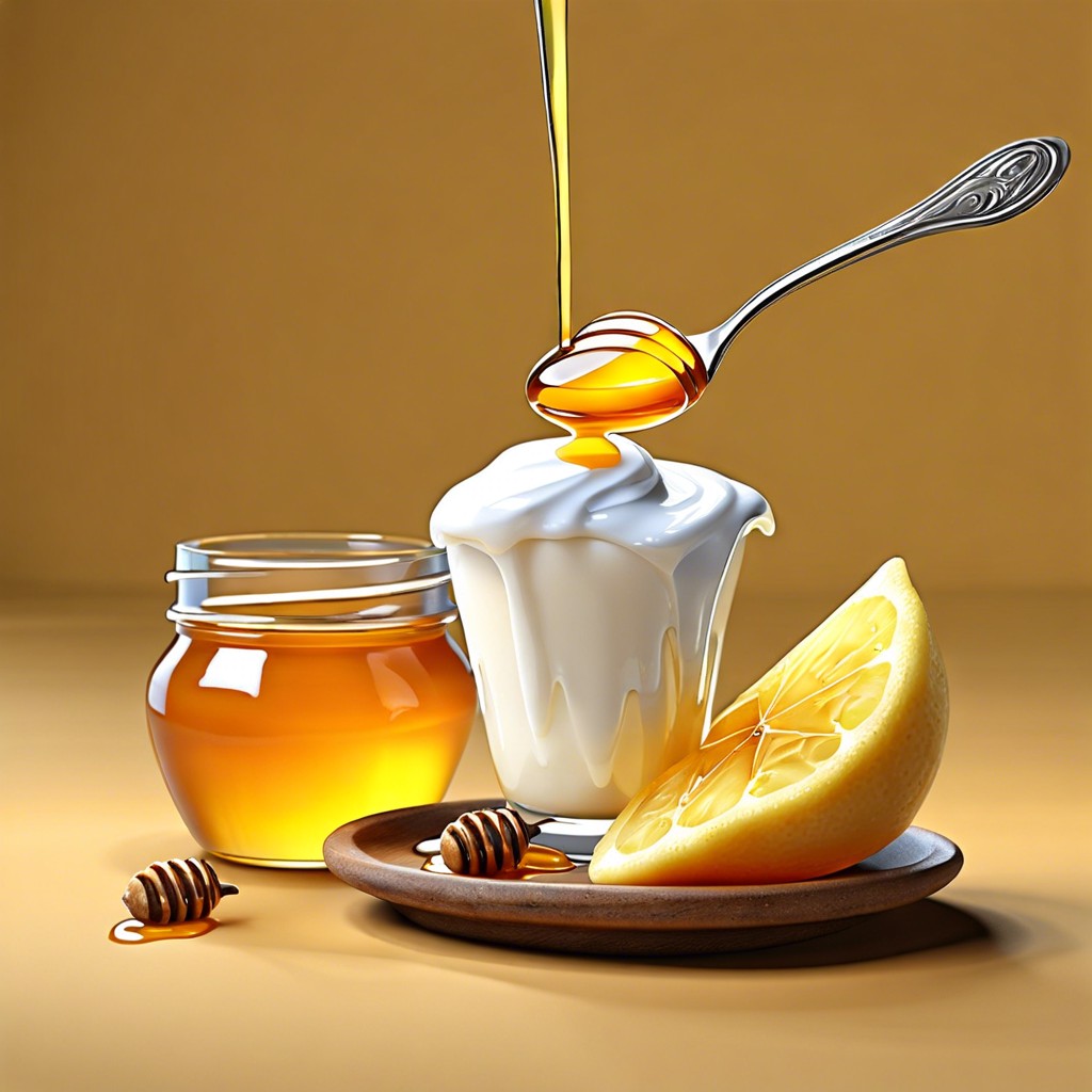 greek yogurt with honey