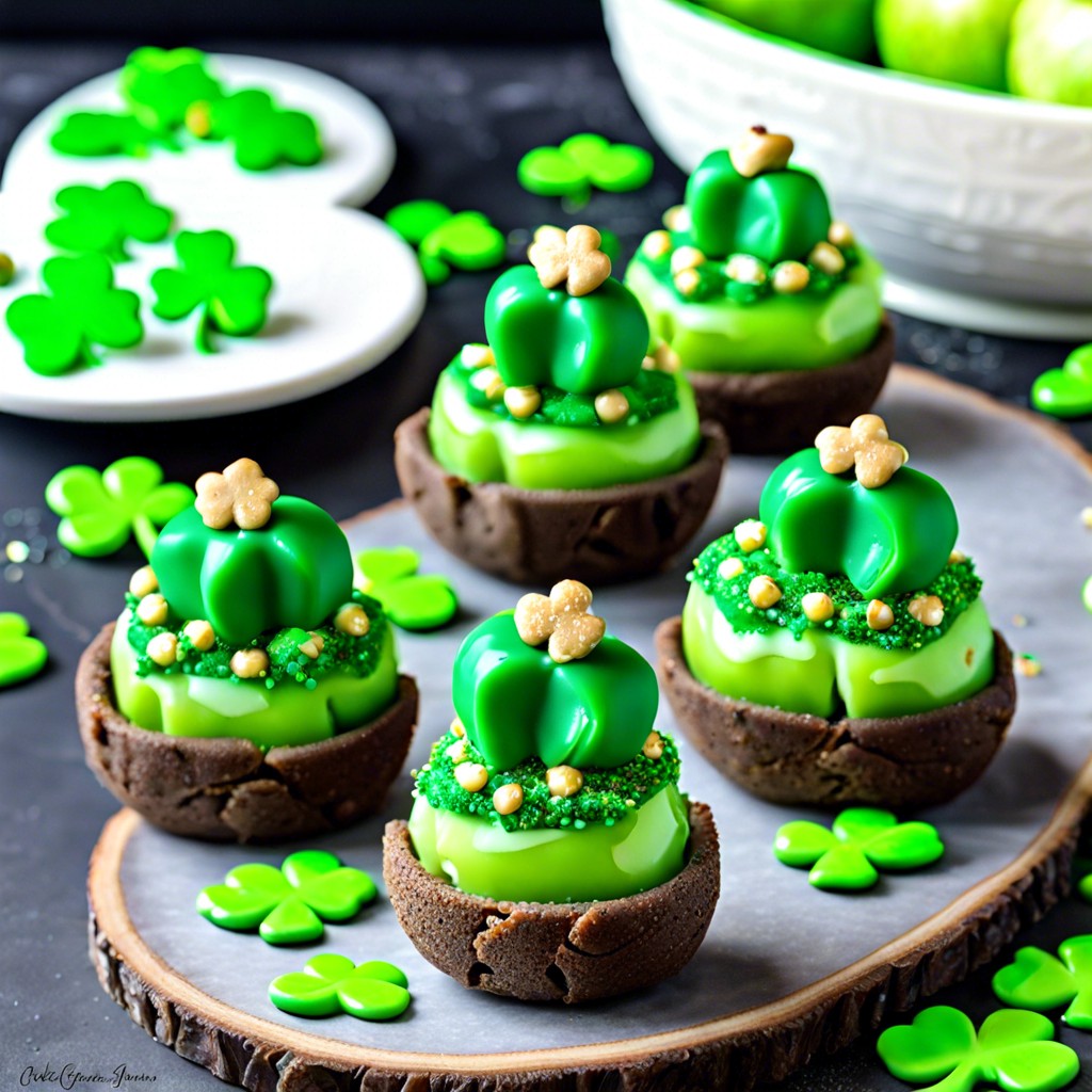 green apple leprechaun bites