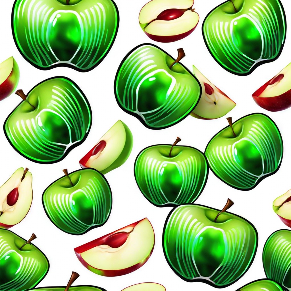 green lantern apple slices