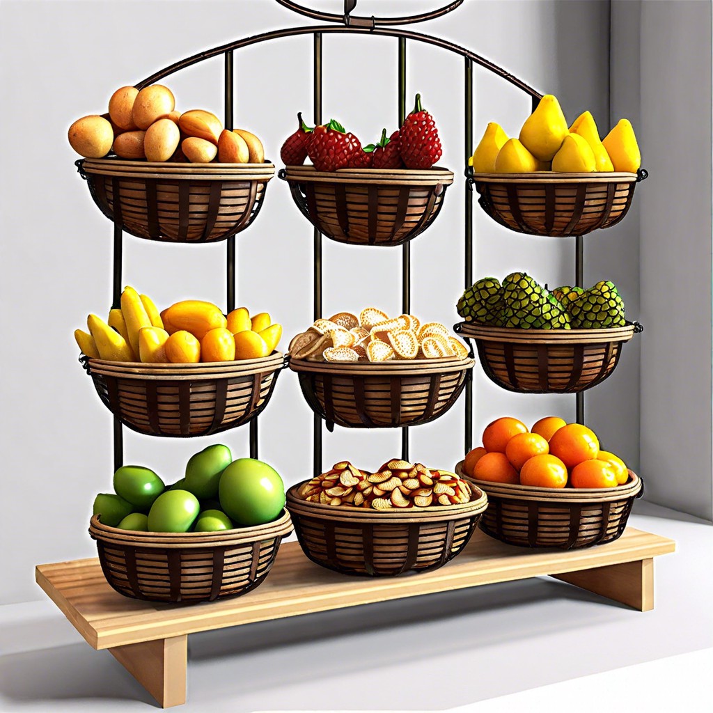 hanging snack baskets