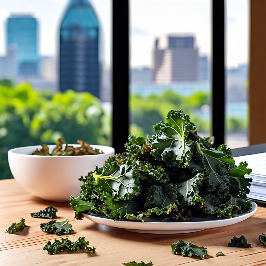 homemade kale chips