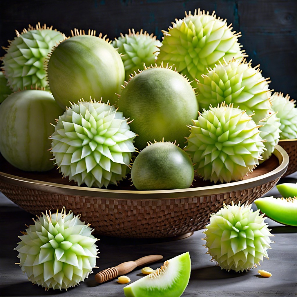 honeydew melon balls