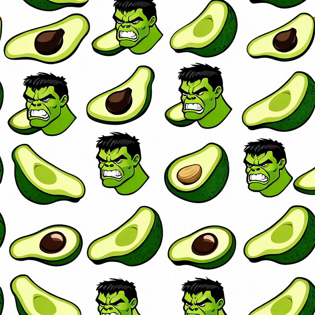 hulk smash avocado guacamole