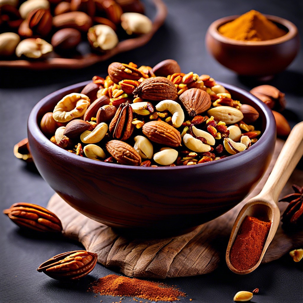 indian spiced nuts mix