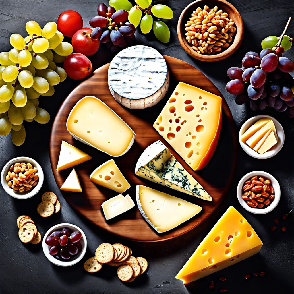 international cheese platter