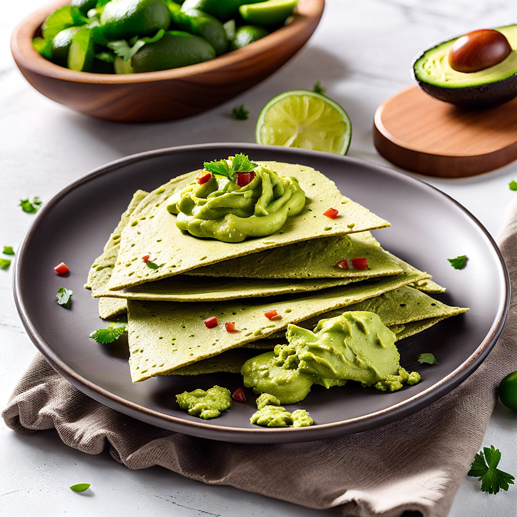 isagenix whey thins with guacamole