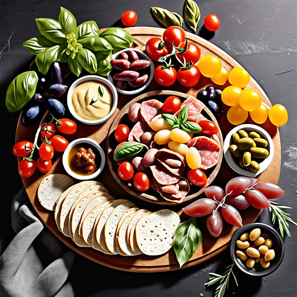 italian antipasto board