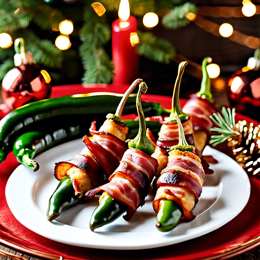 jalapeno poppers wrapped in bacon