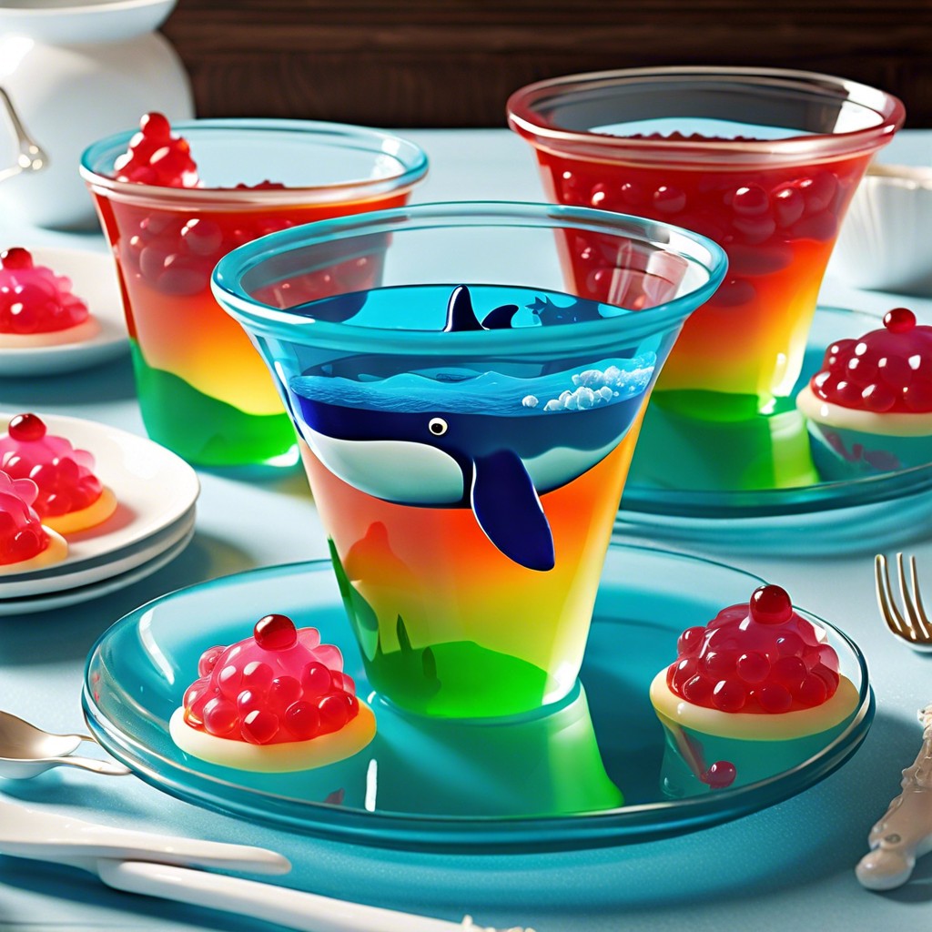 jonahs whale blue jello cups