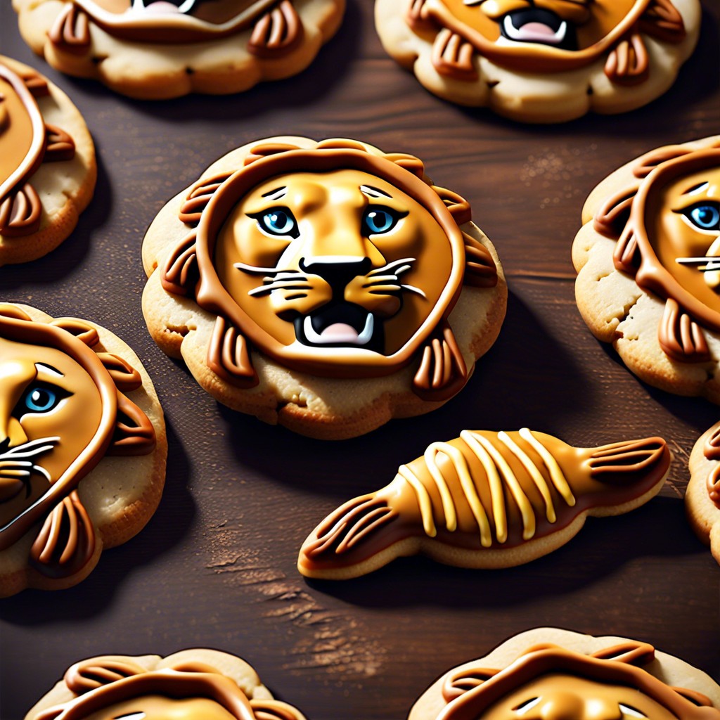 lion claw cookies
