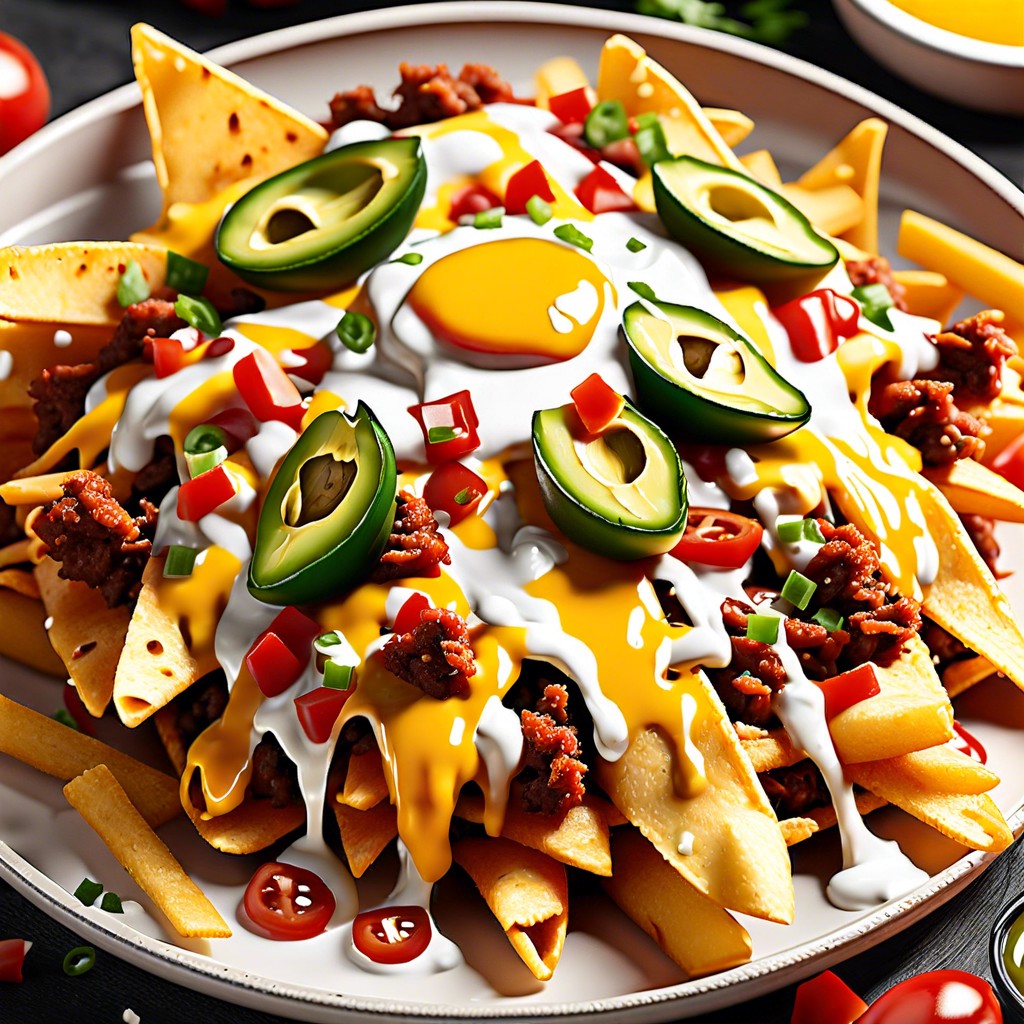 loaded nacho fries