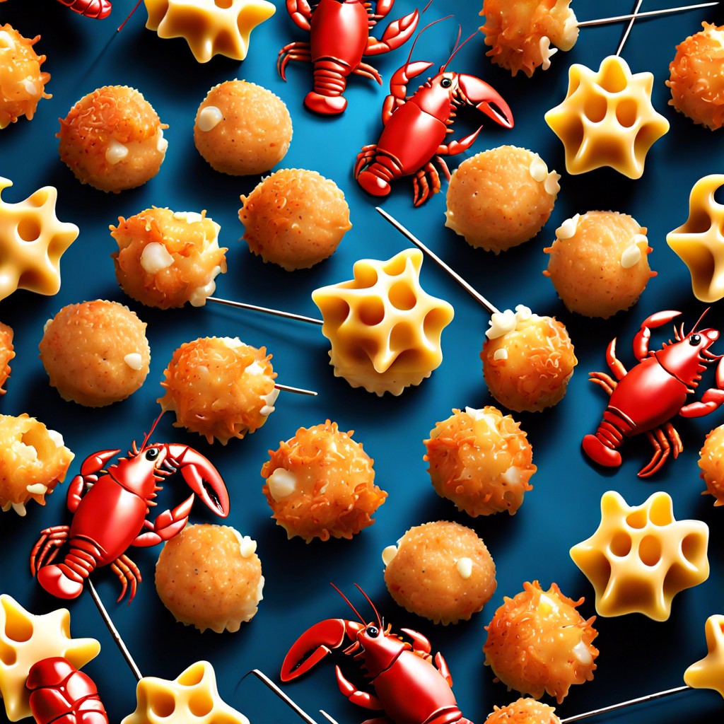 lobster mac n cheese balls