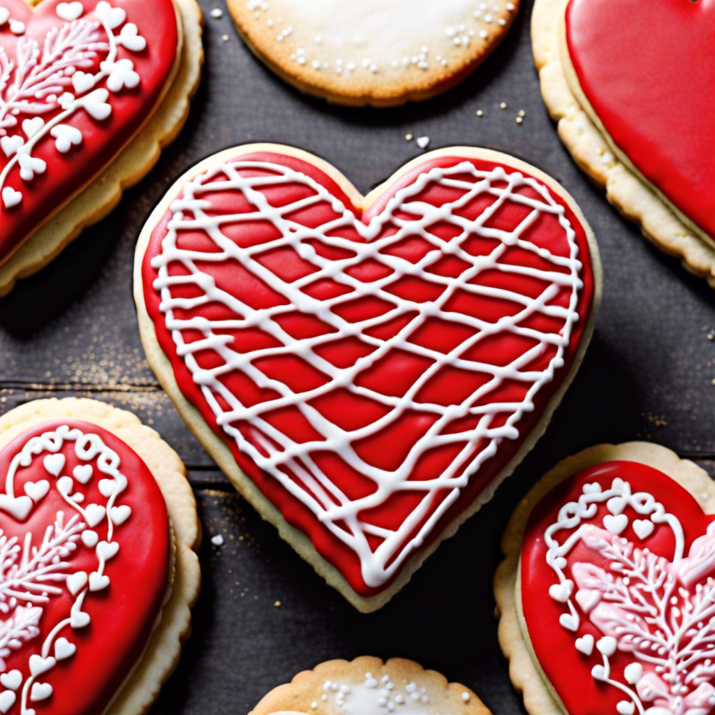 love letter sugar cookies