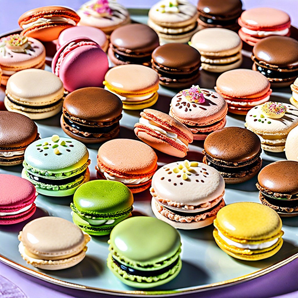 macaron variety platter