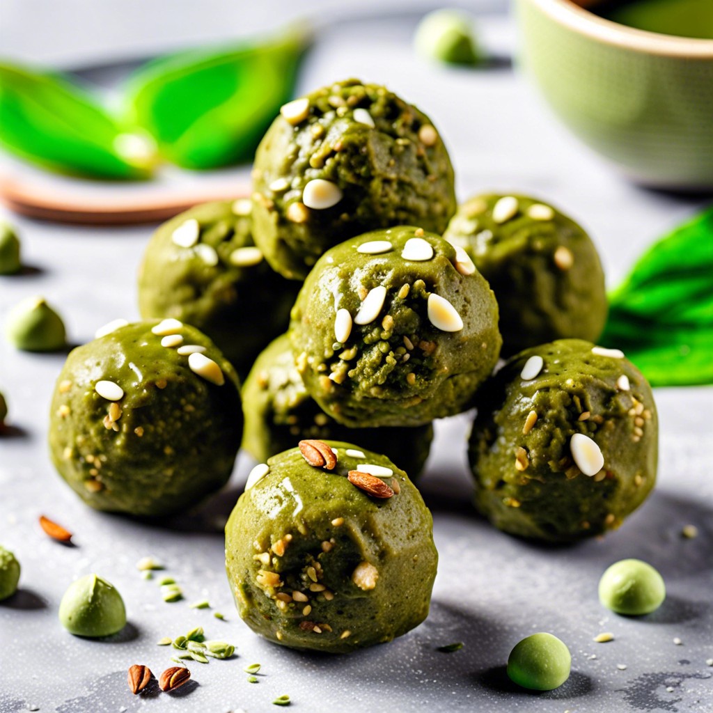 matcha green tea energy balls