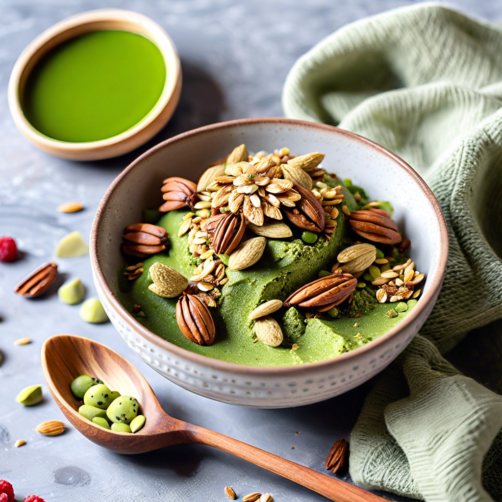 matcha green tea granola