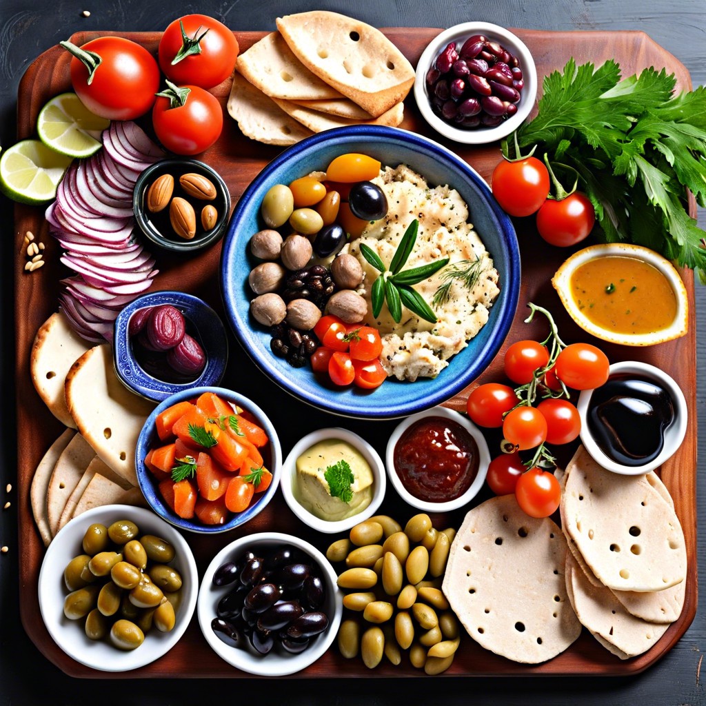 mediterranean mezze board