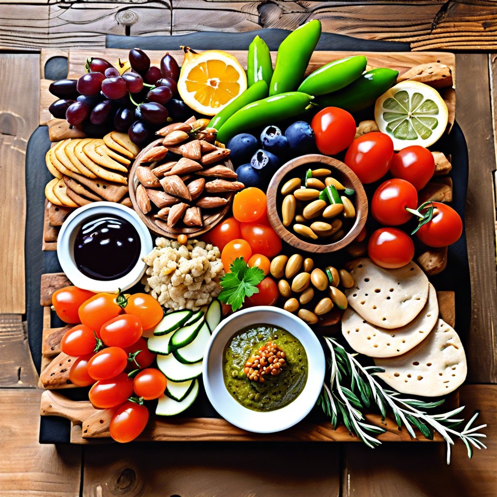 mediterranean mezze board