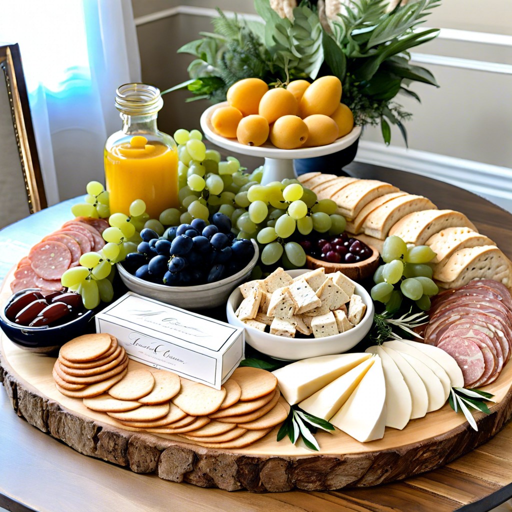 mediterranean mezze style board