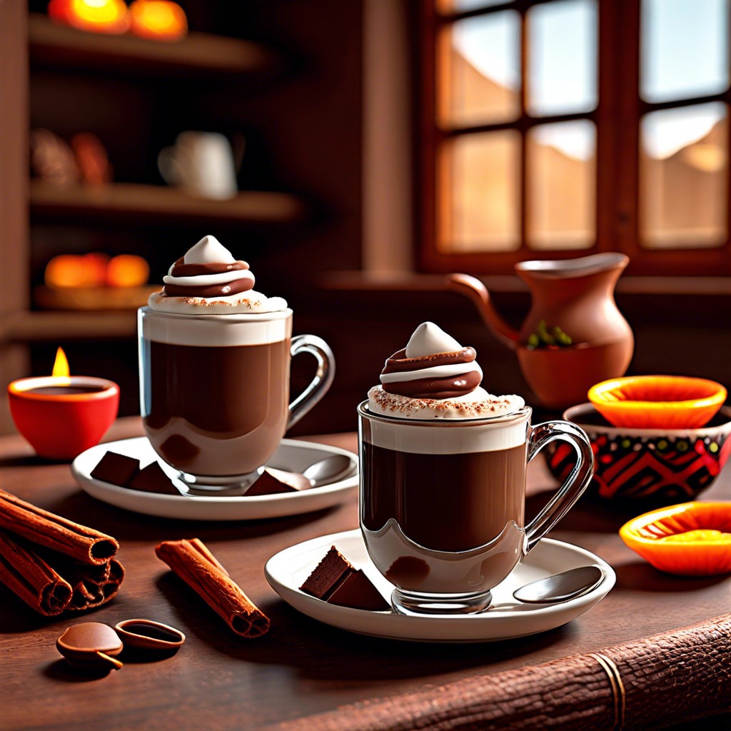 mexican hot chocolate shots
