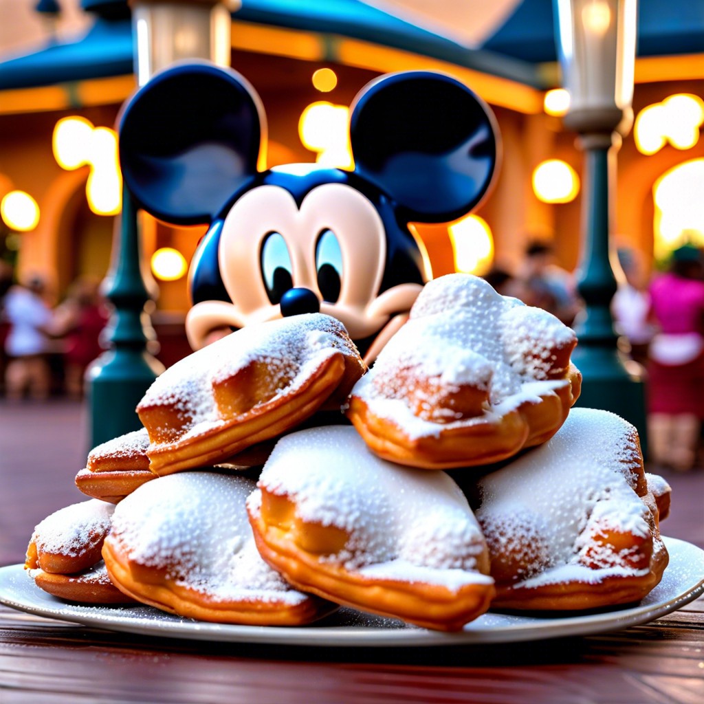 mickey beignets port orleans resort french quarter