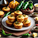 mini cornbread muffins with jalapeno