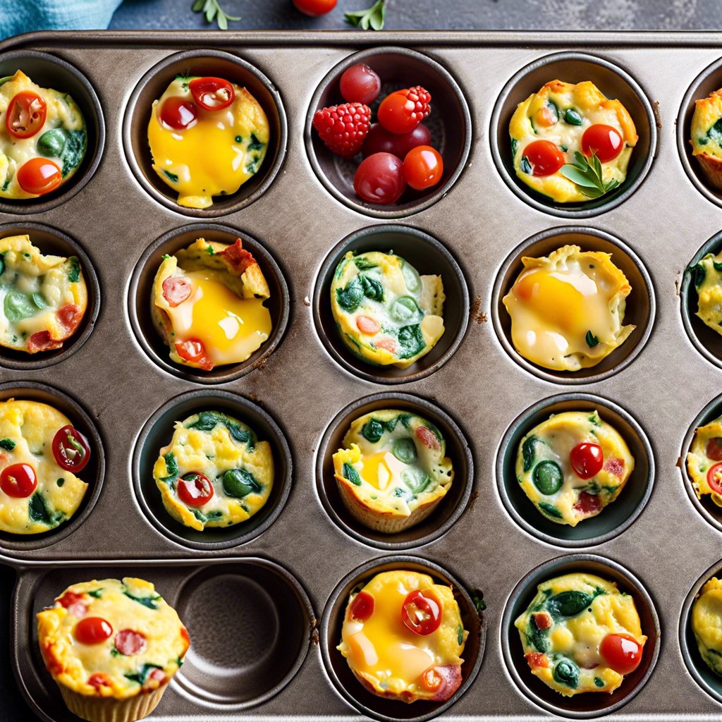 mini frittatas