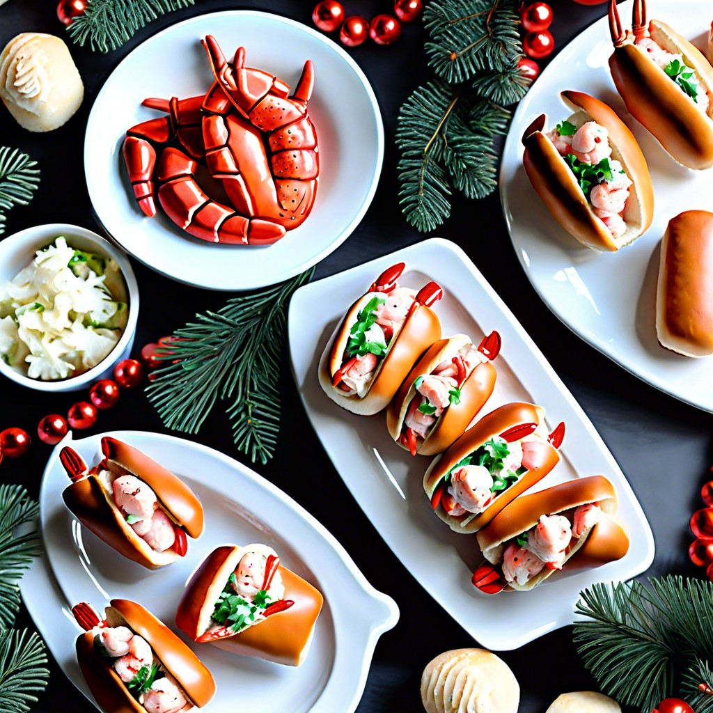 mini lobster rolls