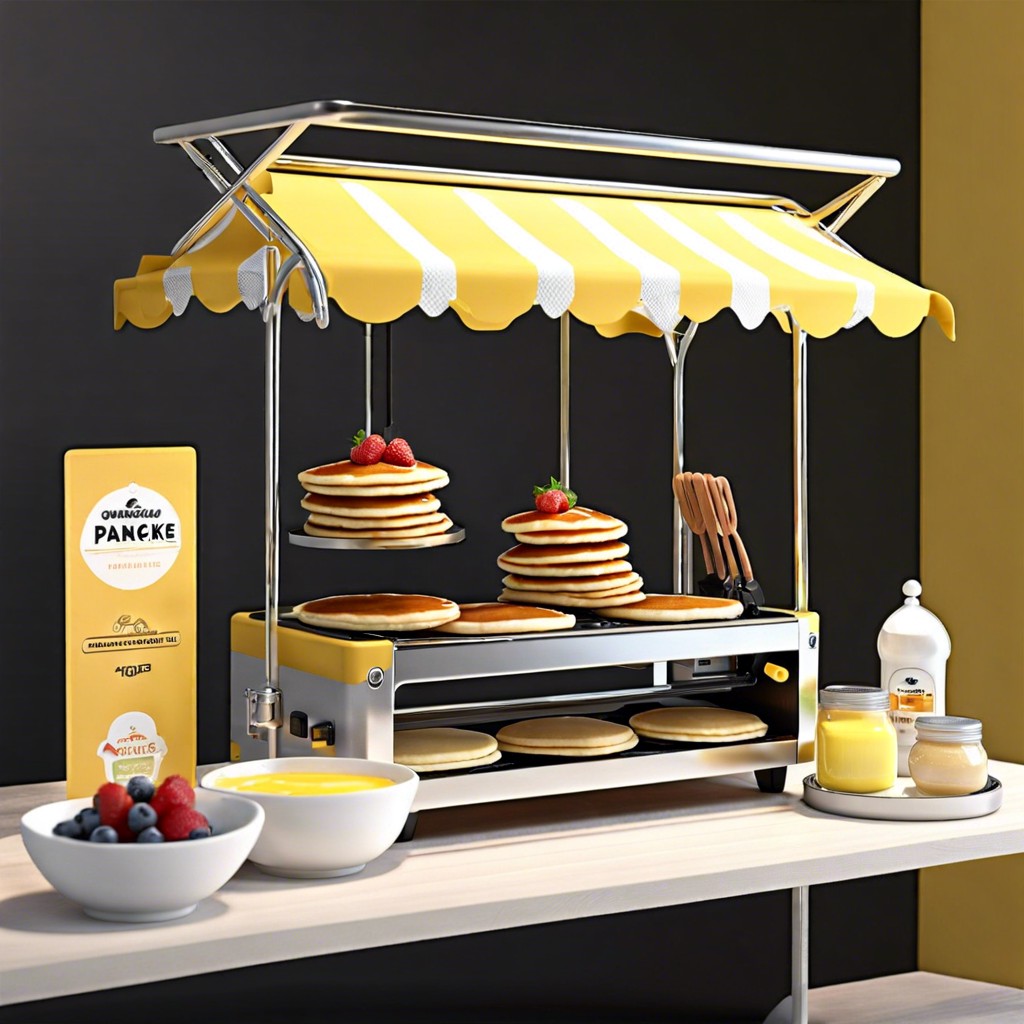 mini pancake station