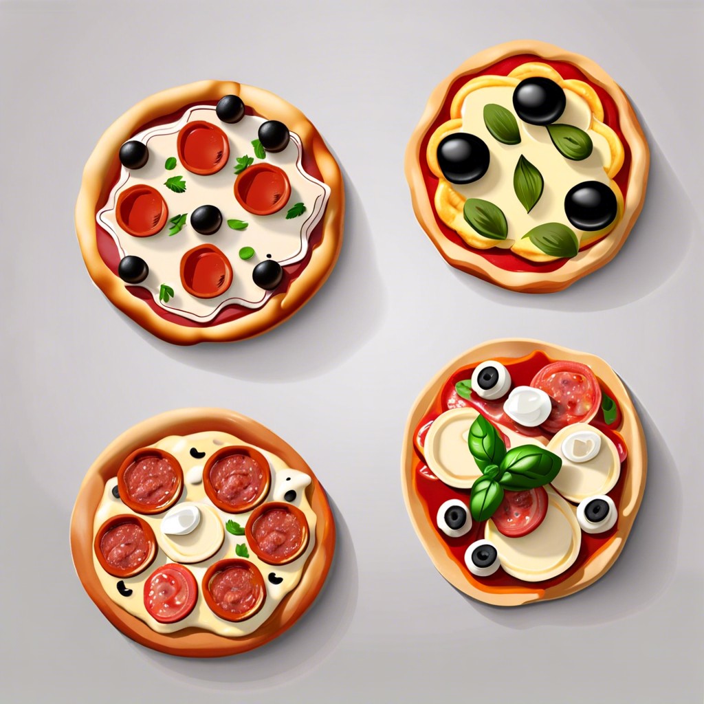mini pizzas