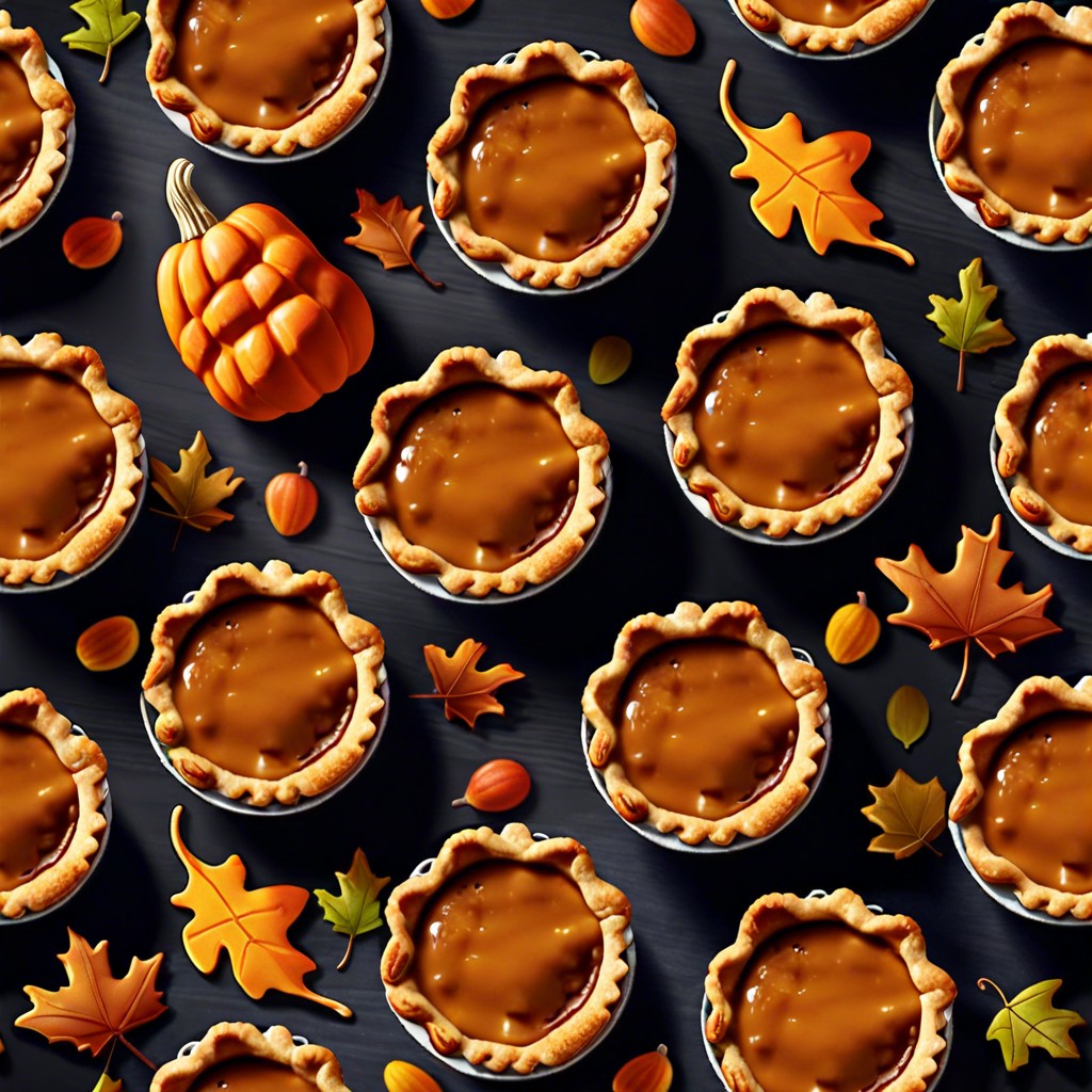 mini pumpkin pies