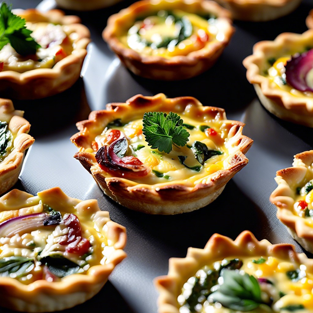 mini quiches