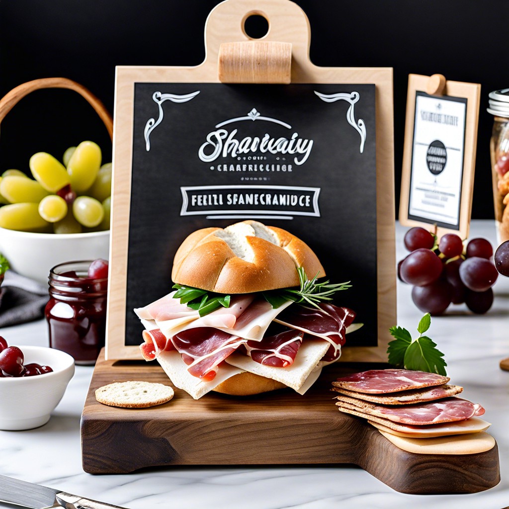 mini sandwich board