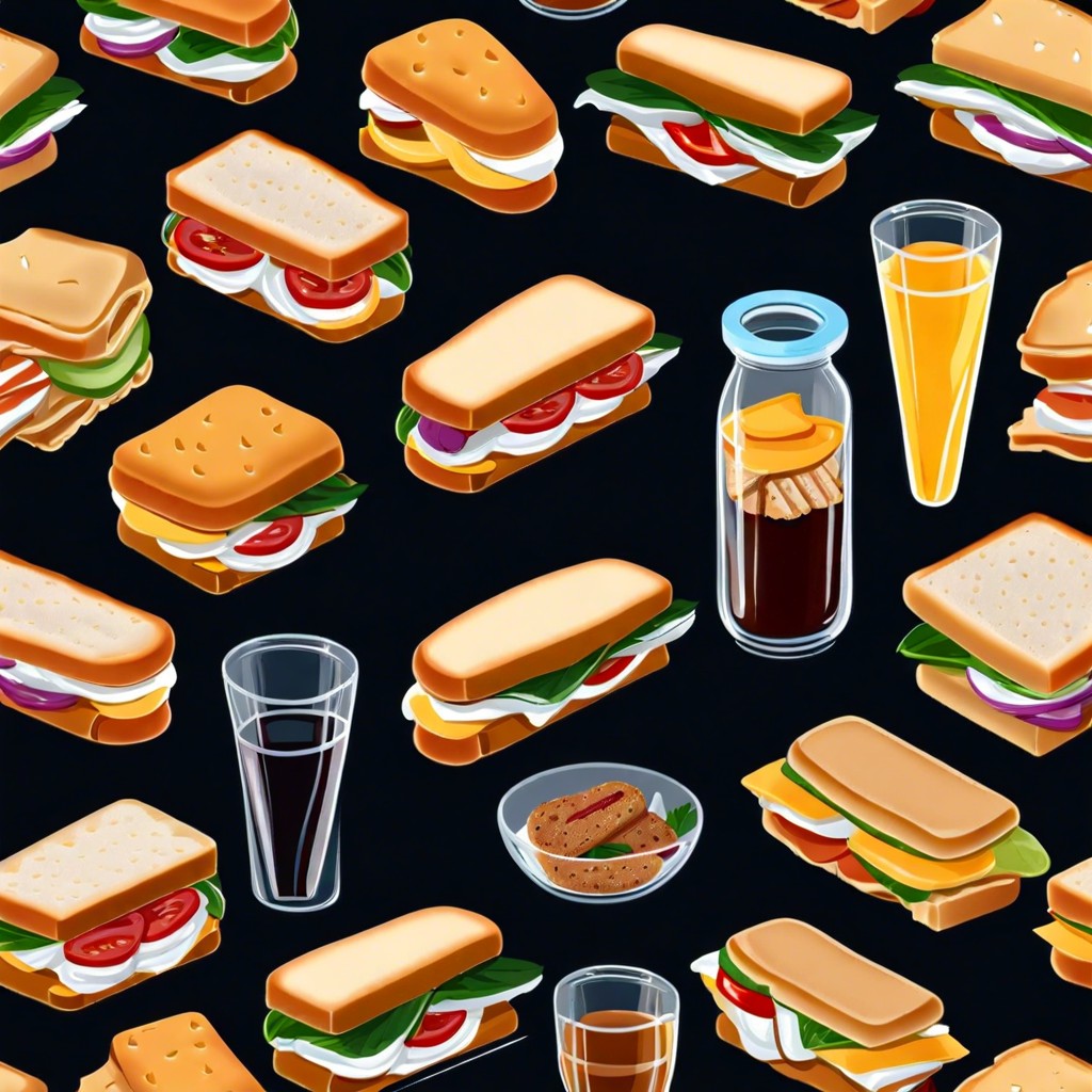 mini sandwiches