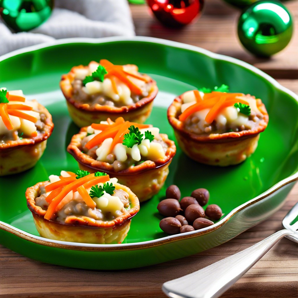 mini shepherds pie cups