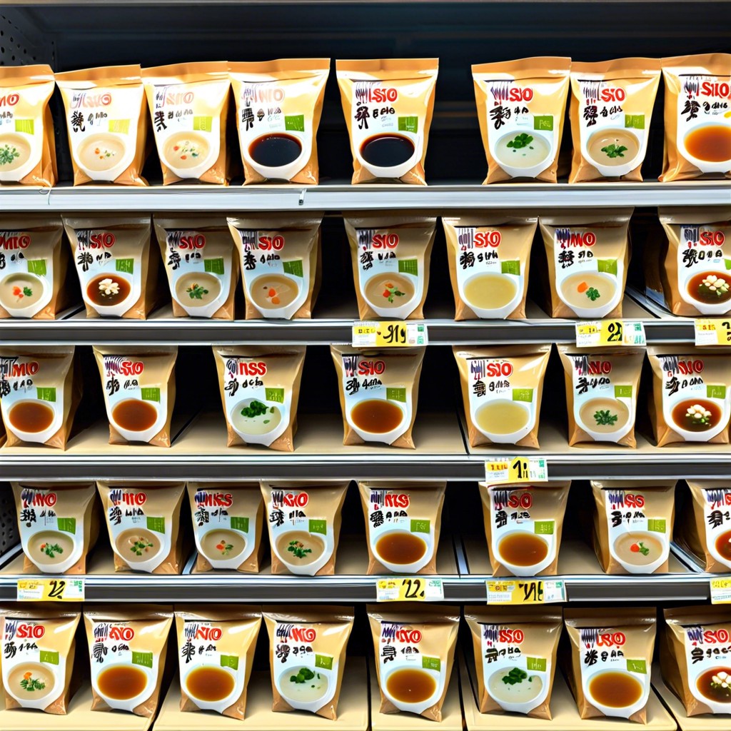 miso soup packets