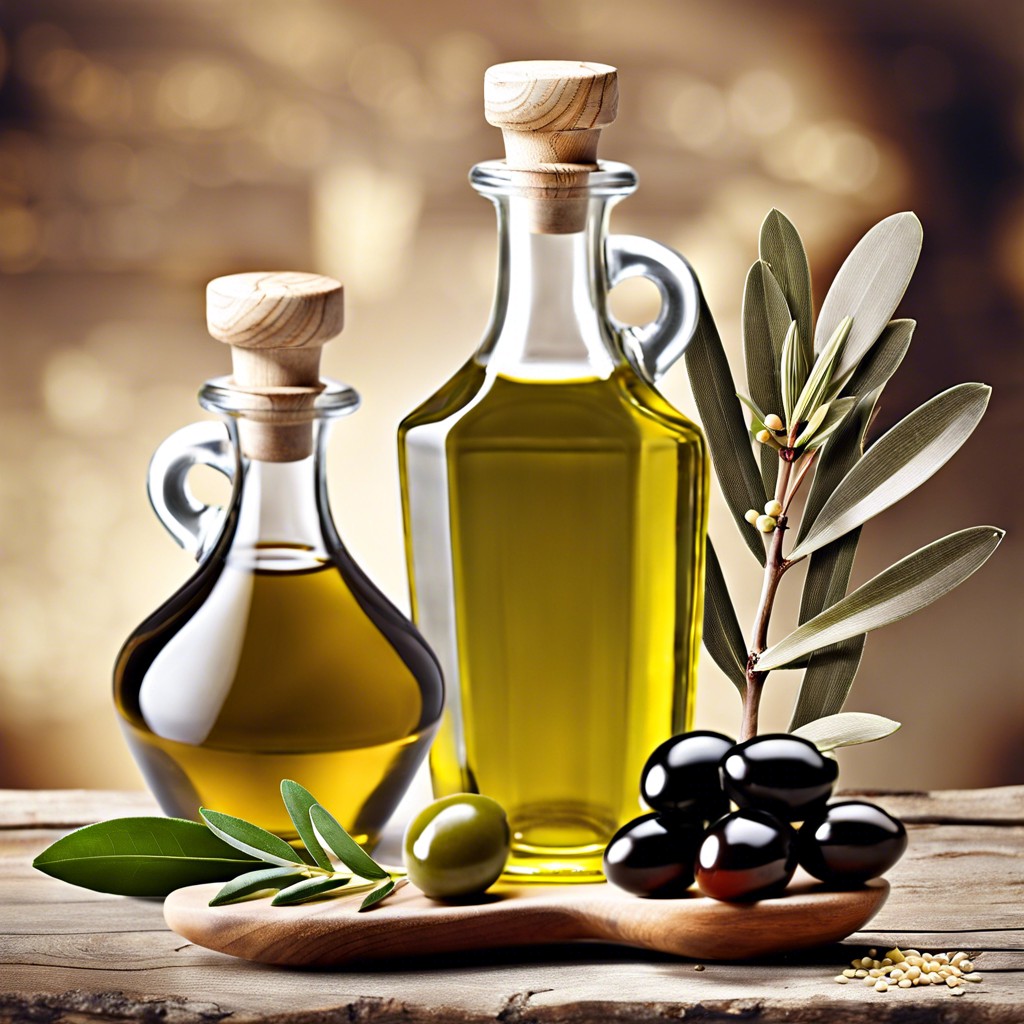 olive oil and balsamic vinegar set