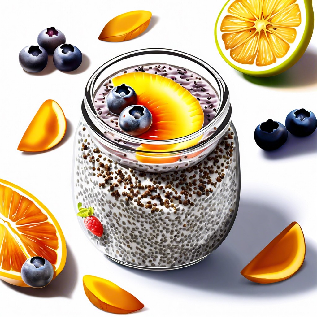 omega 3 rich chia pudding