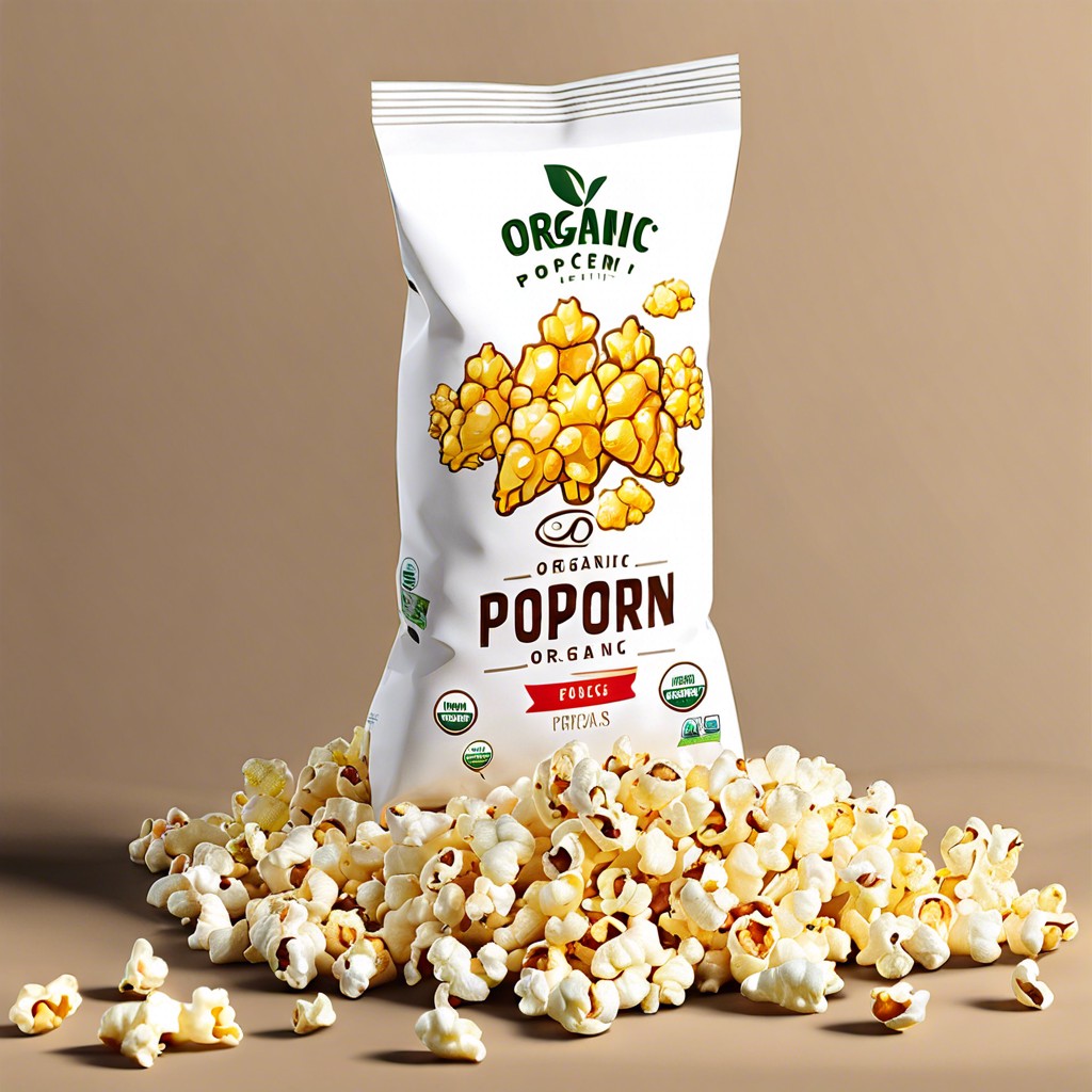 organic popcorn packs