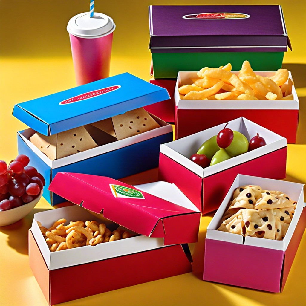 paperboard snack boxes