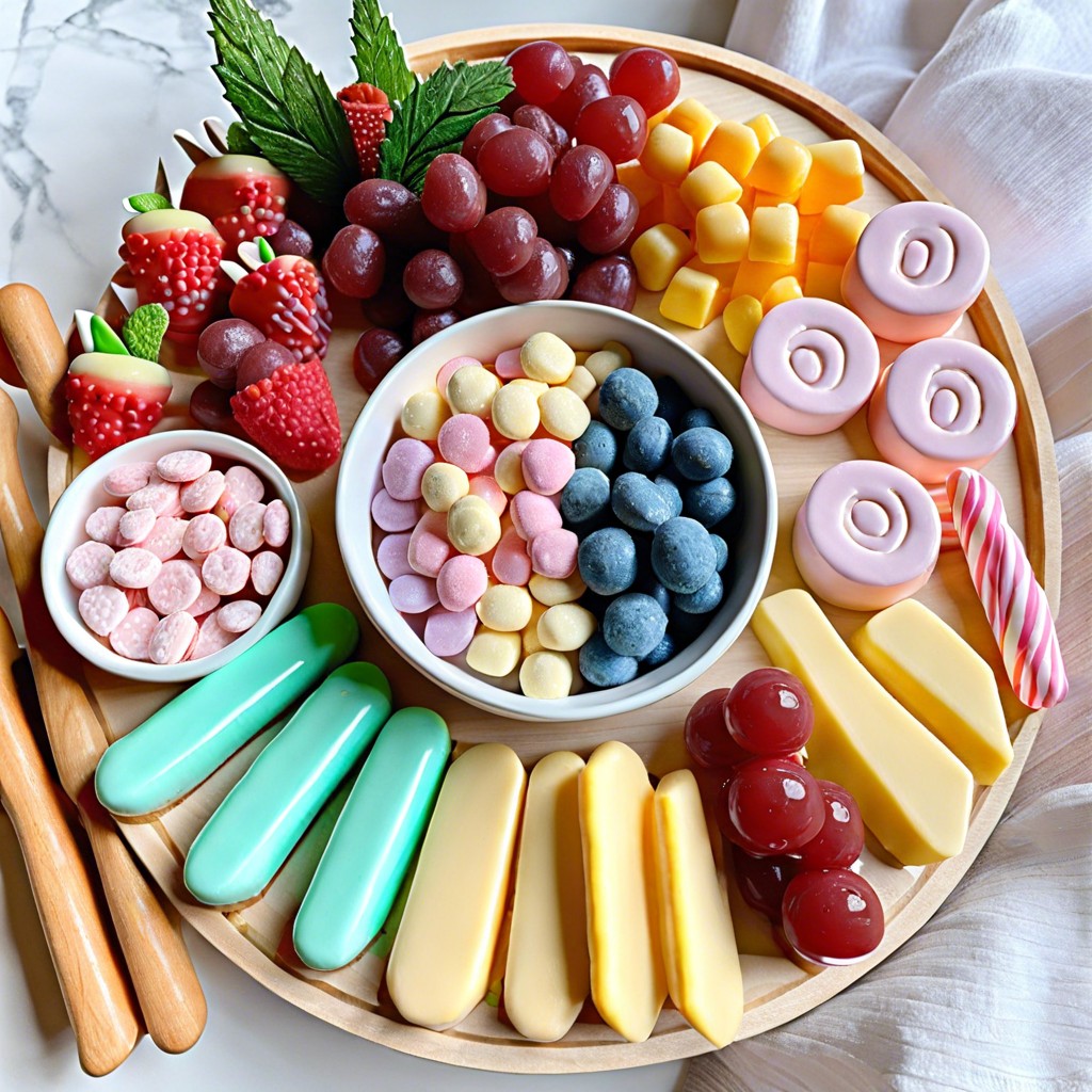 pastel candy board