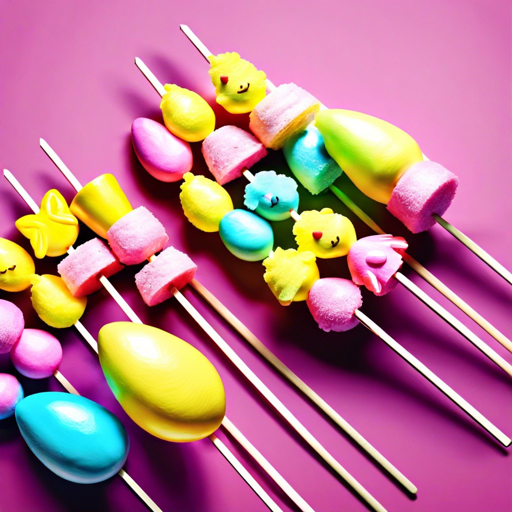 peeps skewers