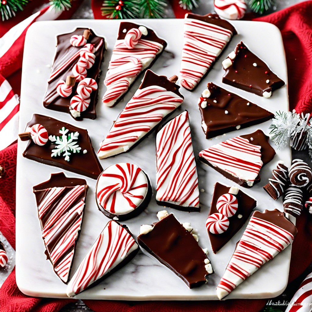 peppermint chocolate bark