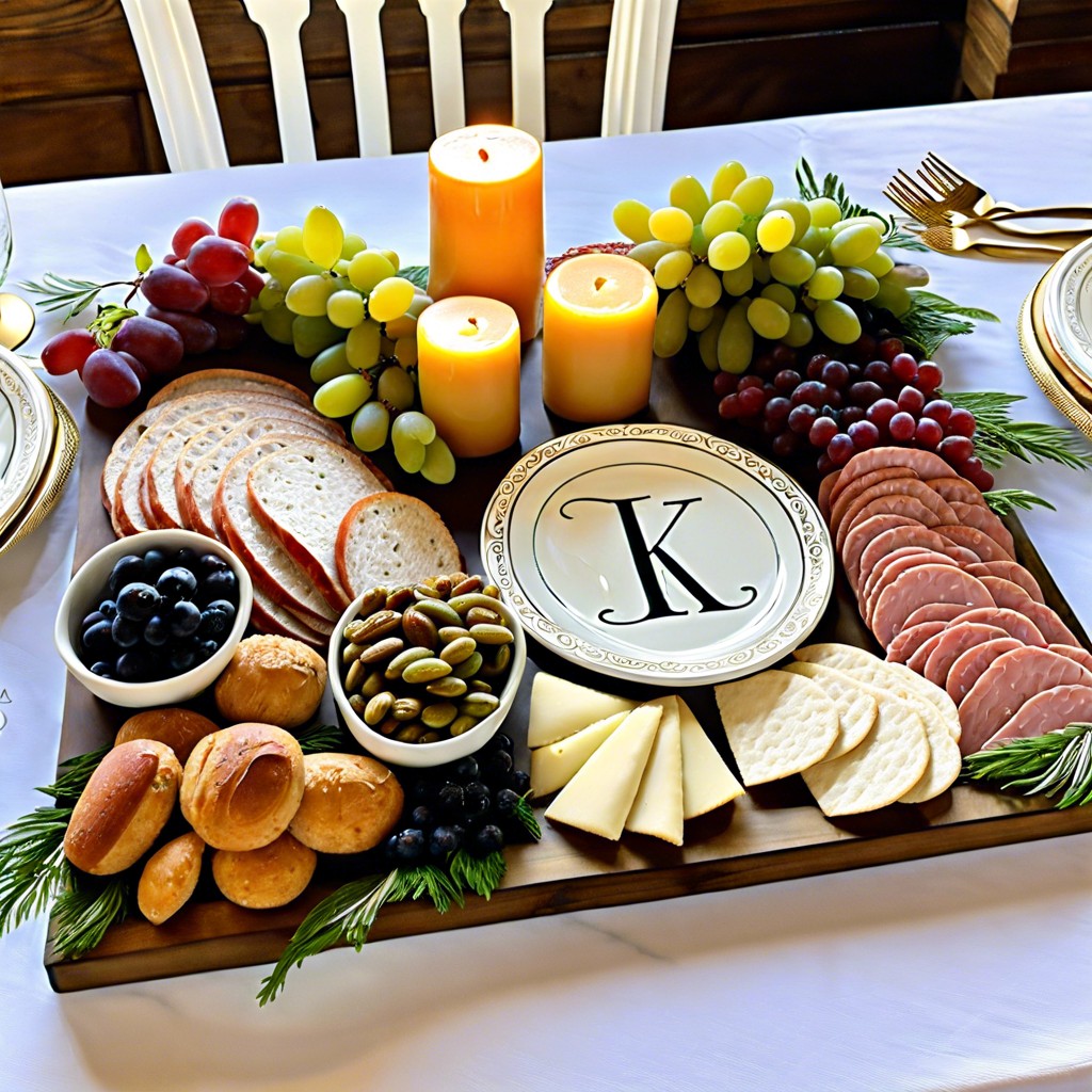 personalized monogrammed platter