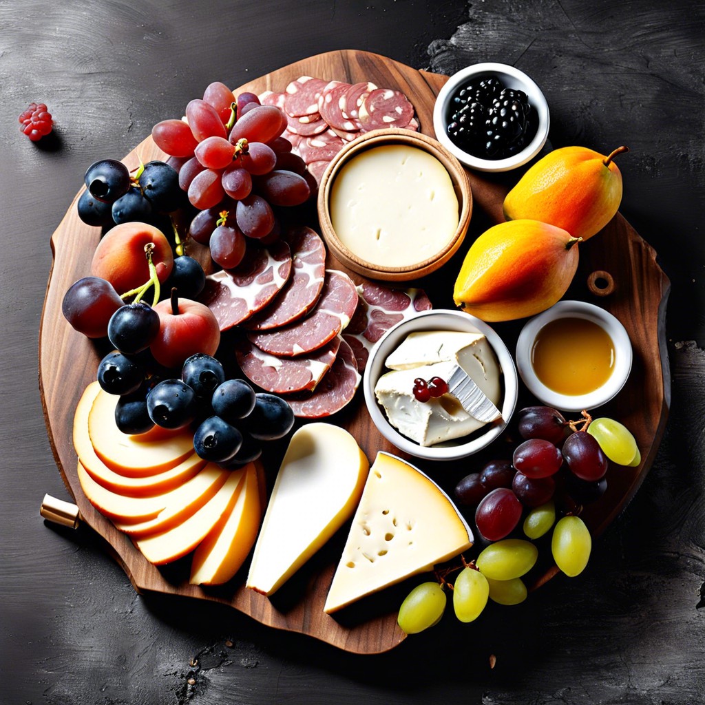 picnic perfect brie apples walnuts and baguette slices