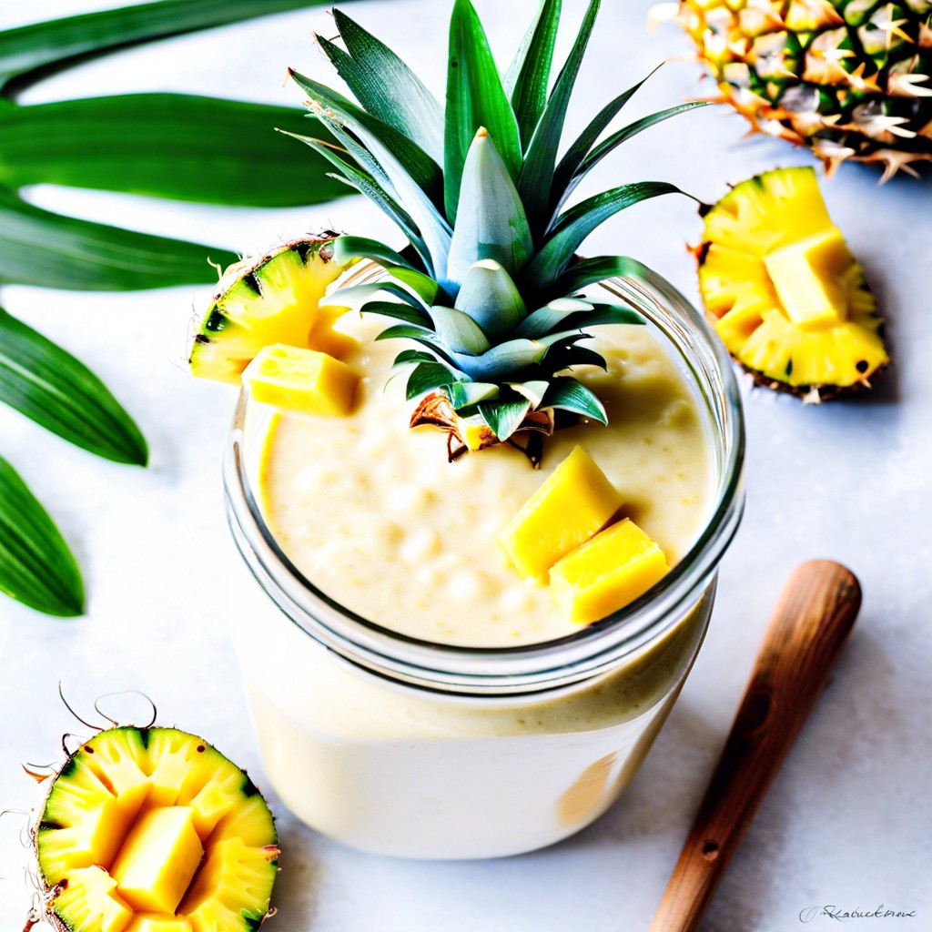 pineapple coconut smoothie