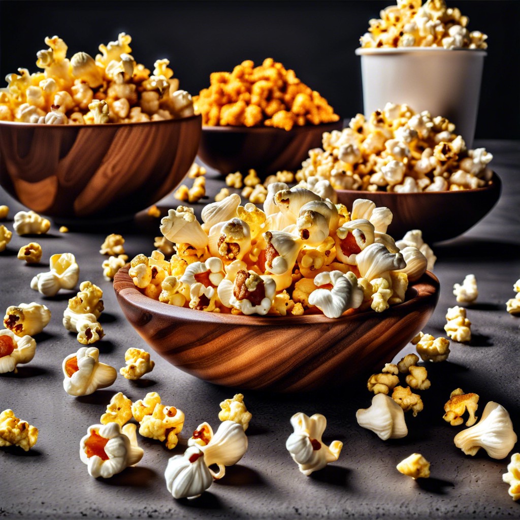 popcorn seasoned with nutritional yeast
