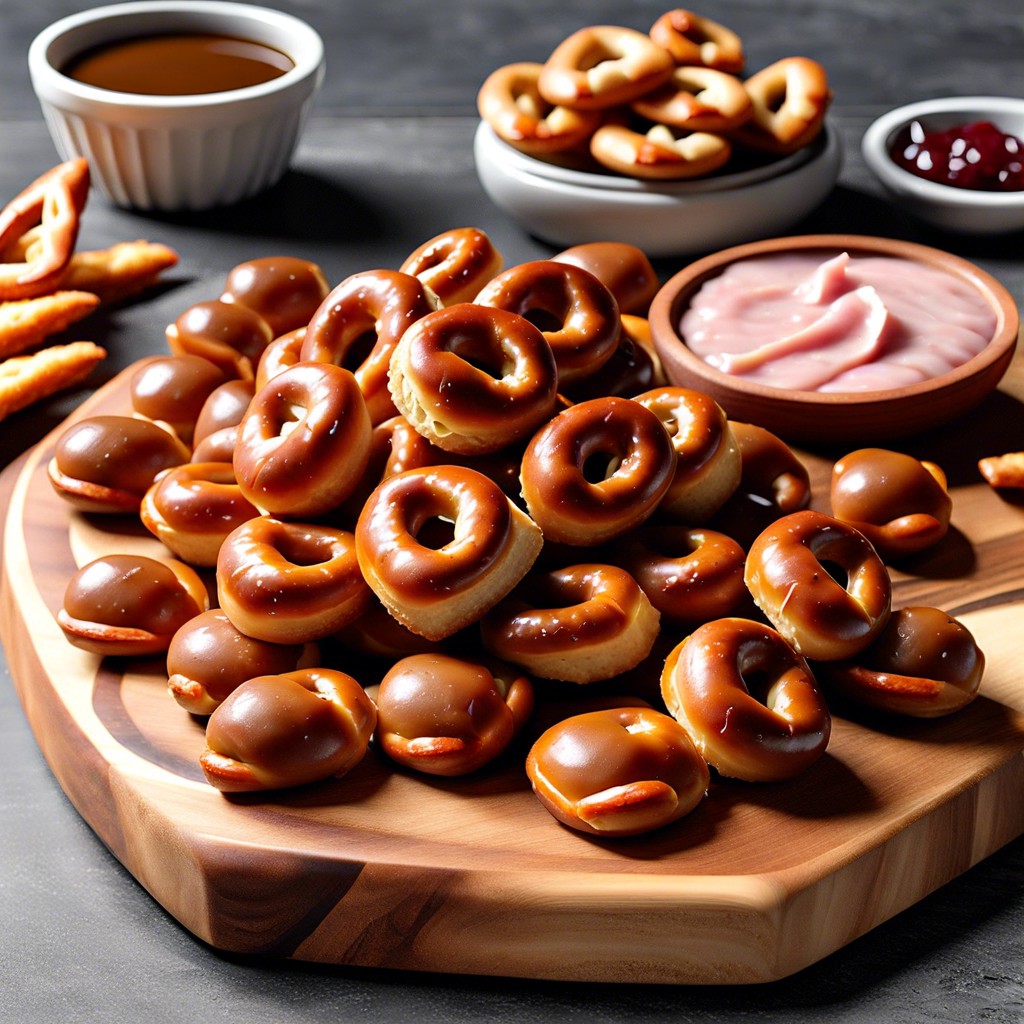 pretzel bites